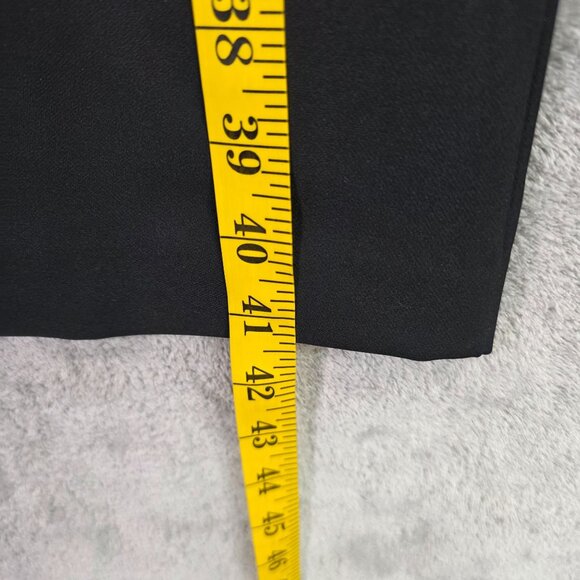 Womens Prologue Black Pull On Wide Leg Pants Mid Rise Polyester Stretch Size M - Picture 9 of 10